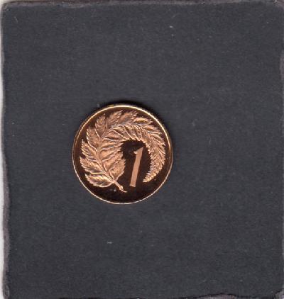 Beschrijving: 1 Cent  FERN LEAF 
